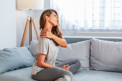 neck shoulder and arm pain with numbness in fingers