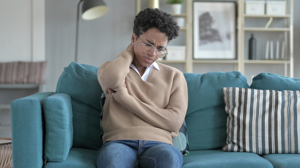 burning neck pain
