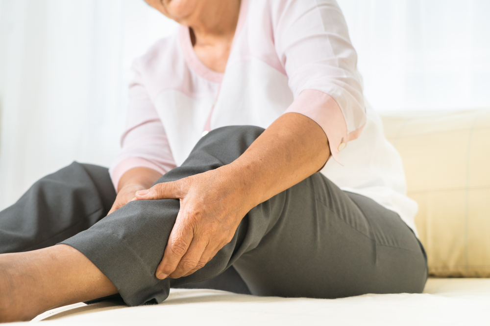 shin pain after a knee replacement
